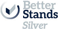 Better Stands Silver logo
