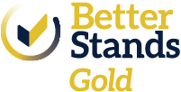 Better Stands Gold logo